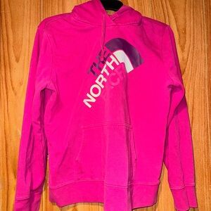 The North Face Bright Pink Hoodie
